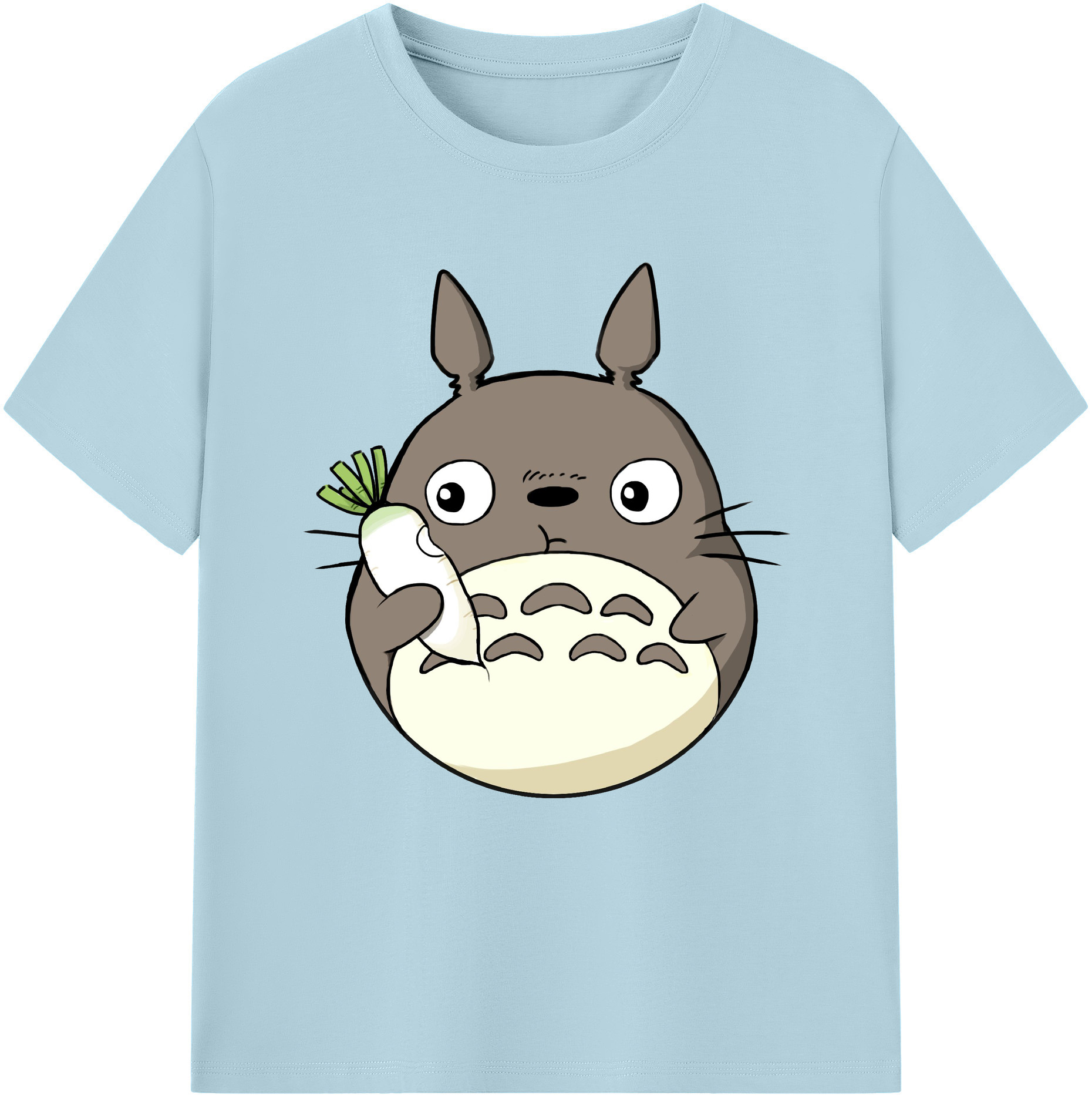（画像用） となりのトトロ 草壁メイ 草壁サツキ My Neighbor Totoro Satsuki Kusakabe Mei Kusakabe 綿100％半袖Tシャツ（フロントプリント）